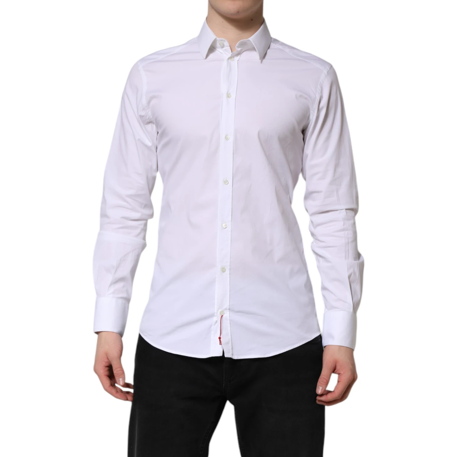 White GOLD Cotton Dress Formal Shirt