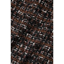 Multicolor Sleeveless Mini Tweed A-line Dress