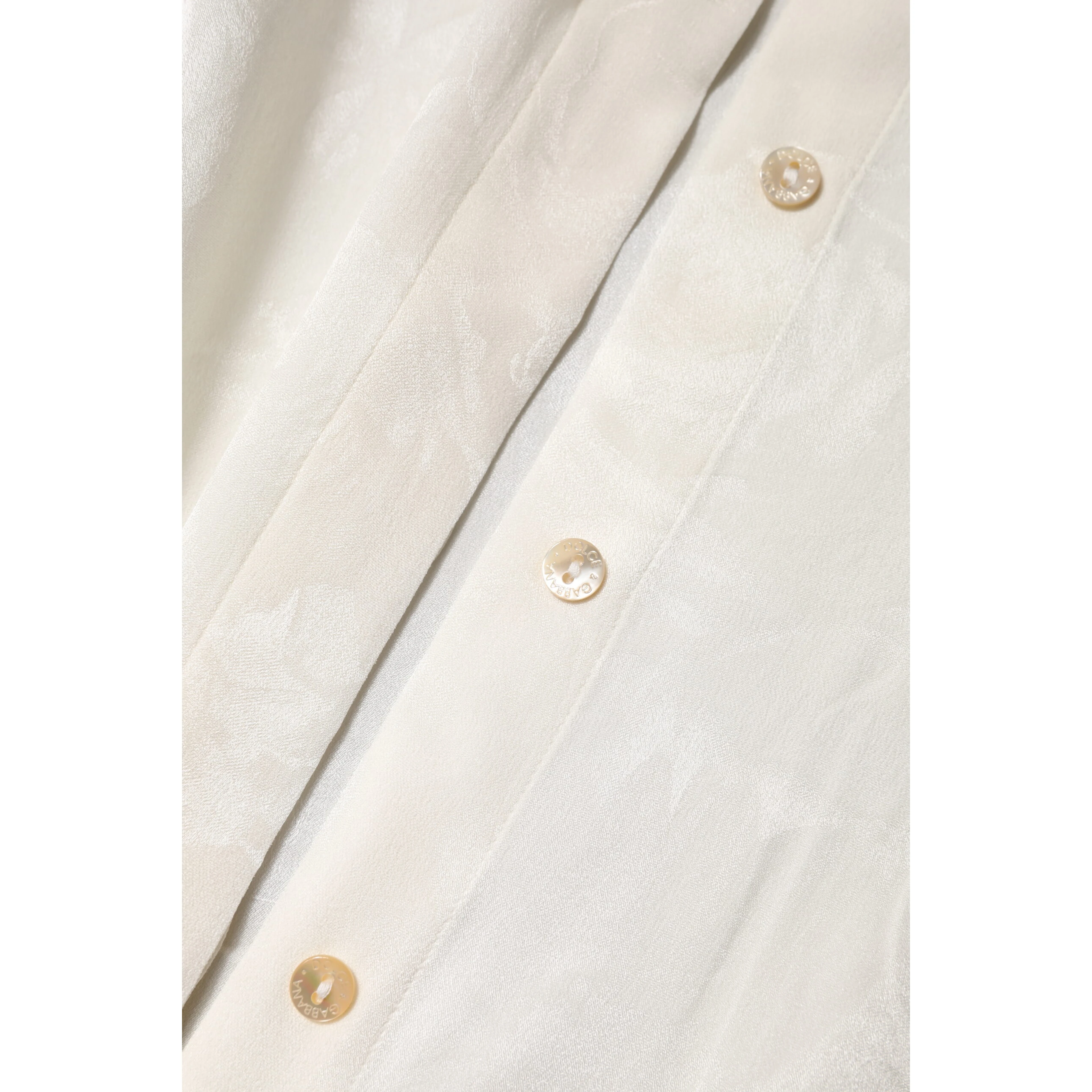 White Button Down Long Sleeves Blouse Top