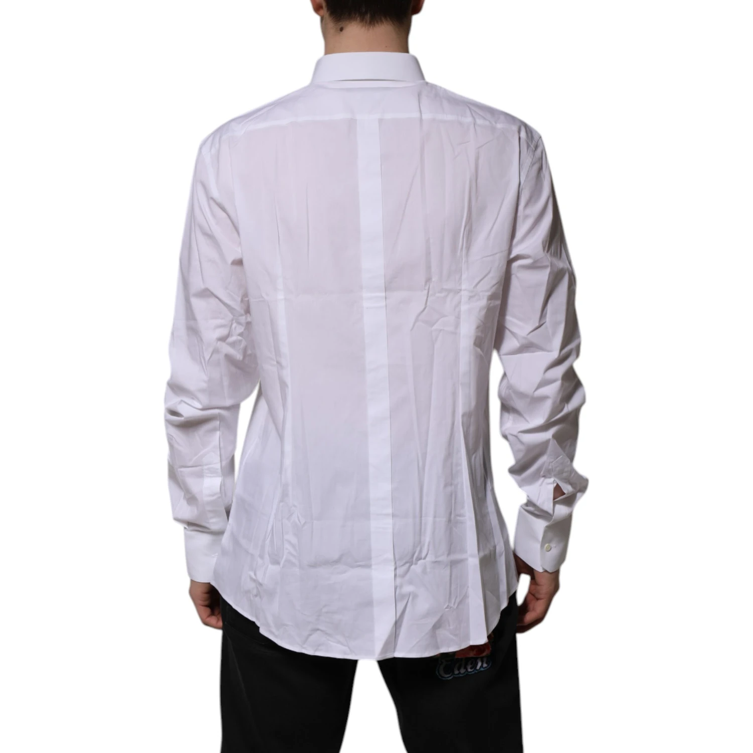 White GOLD Long Sleeve Dress Formal Shirt