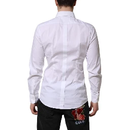 White GOLD Cotton Dress Formal Shirt