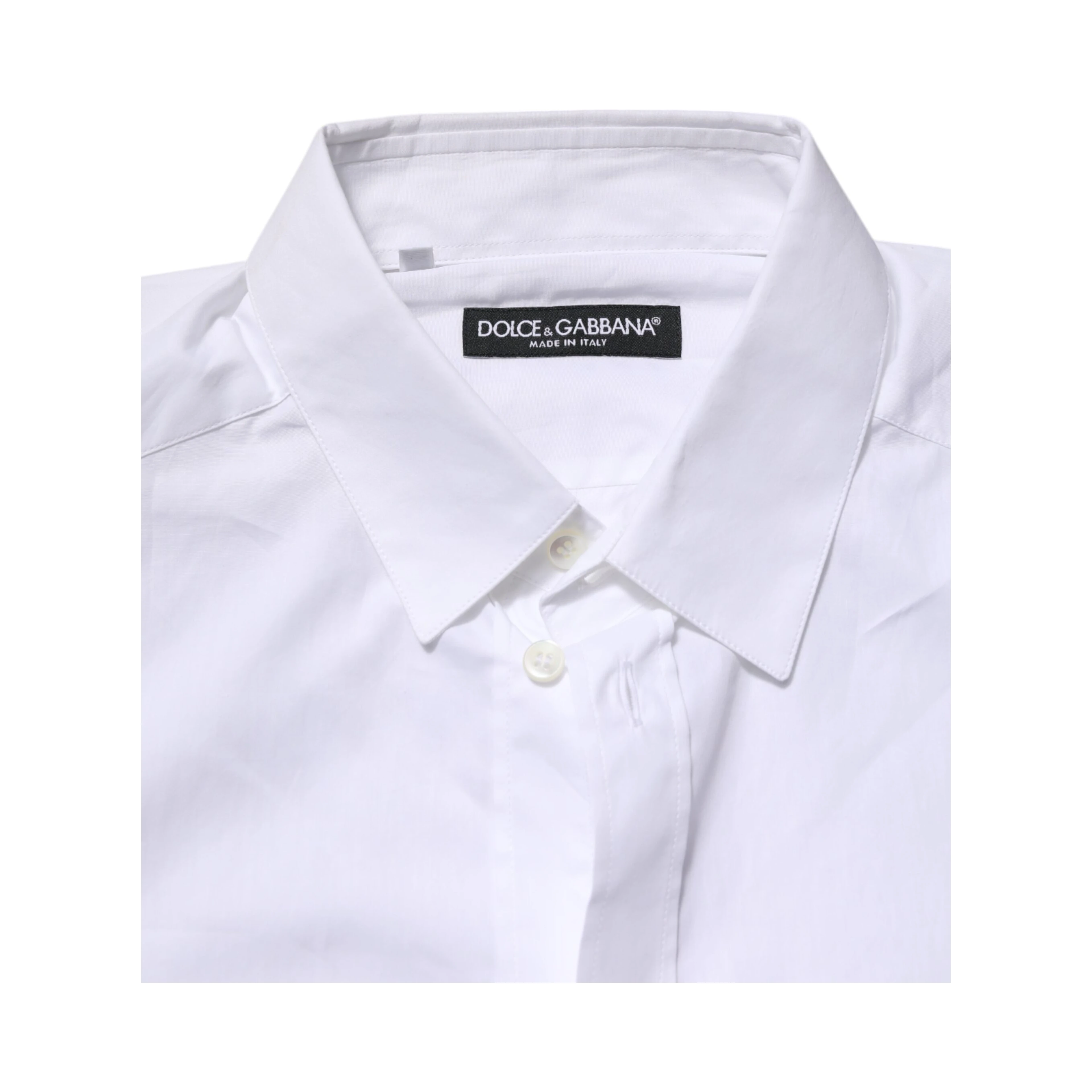 White Cotton Long Sleeves Dress Formal Shirt