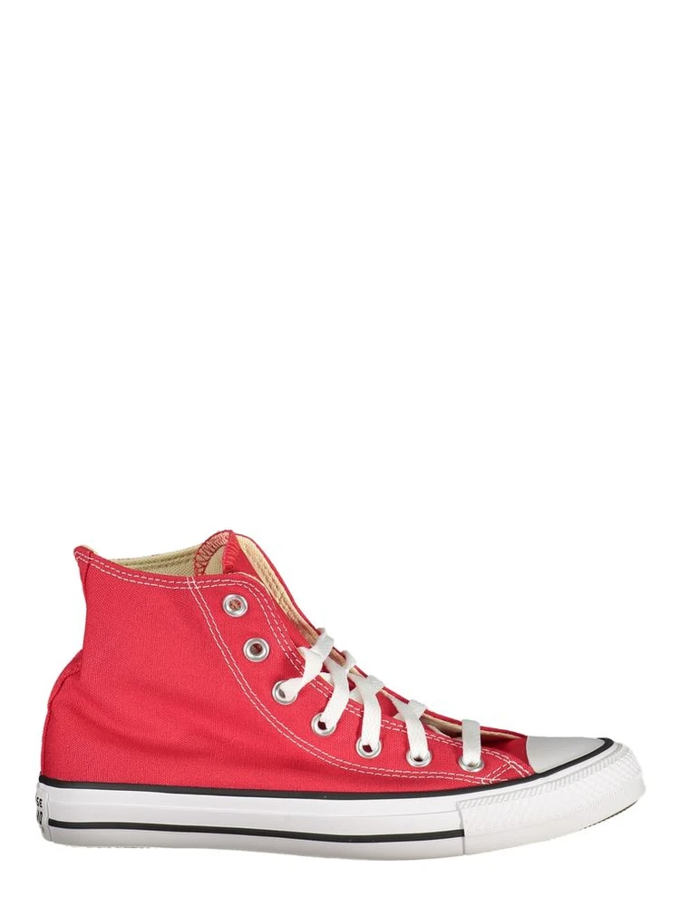 Red Polyester Sneaker