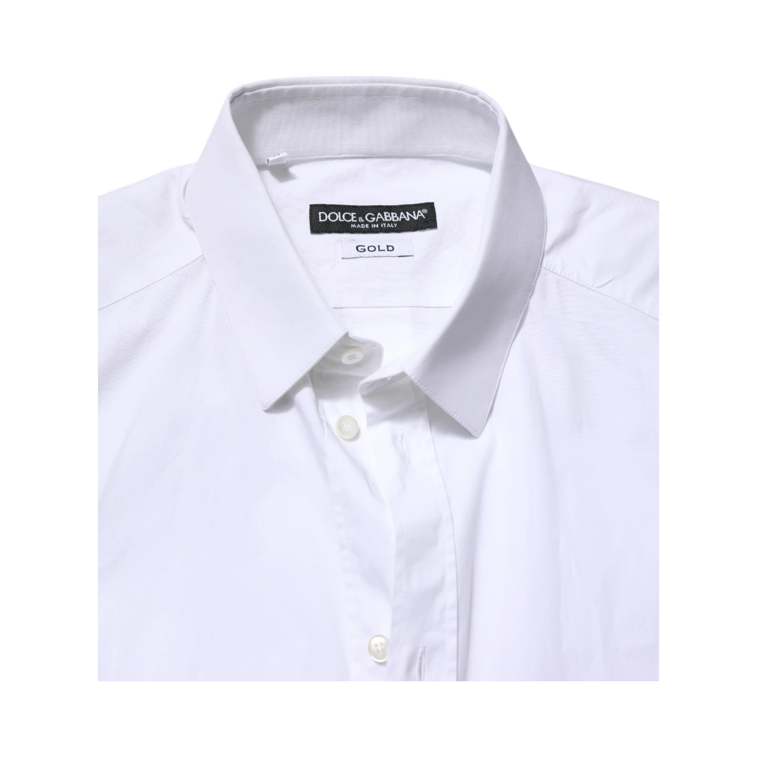 White GOLD Cotton Dress Formal Shirt
