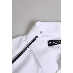 White GOLD Cotton Long Sleeves Men Formal Shirt