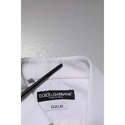 White GOLD Cotton Poplin Dress Formal Shirt