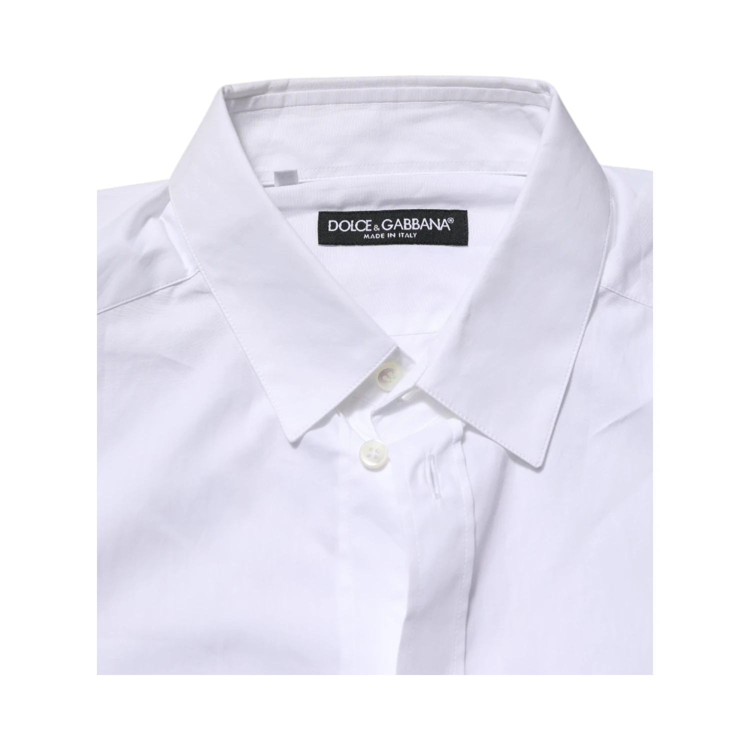 White Collared Long Sleeves Dress Formal Shirt