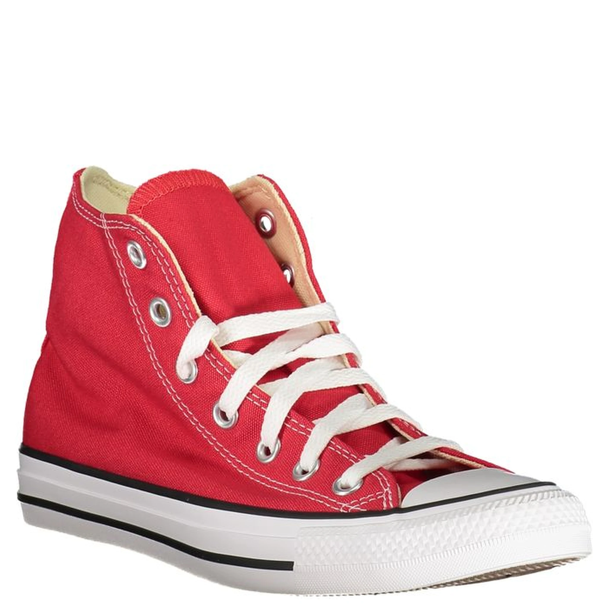 Red Polyester Sneaker