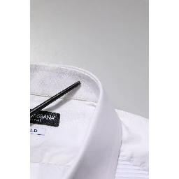 White GOLD Cotton Long Sleeves Formal Shirt