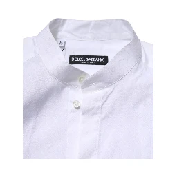 White Cotton Slim Long Sleeves Formal Shirt