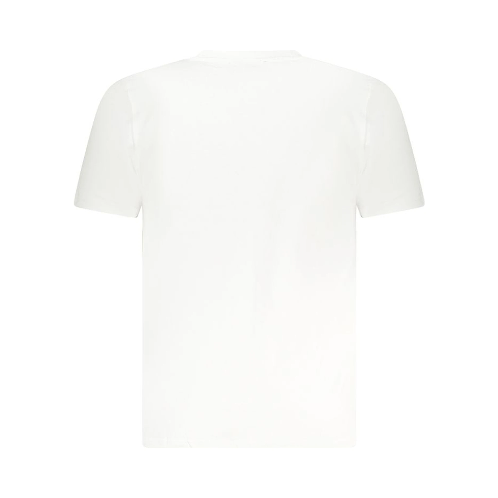 تي شيرت قطني أبيض