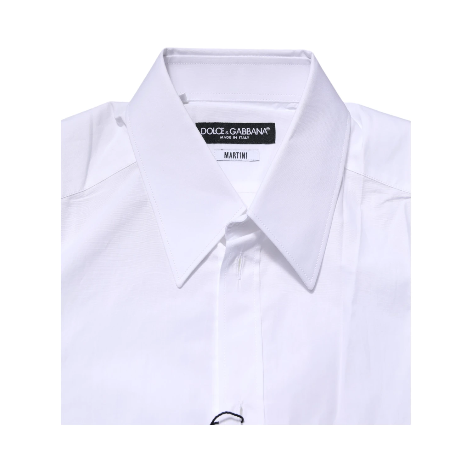 White MARTINI Long Sleeves Dress Formal Shirt