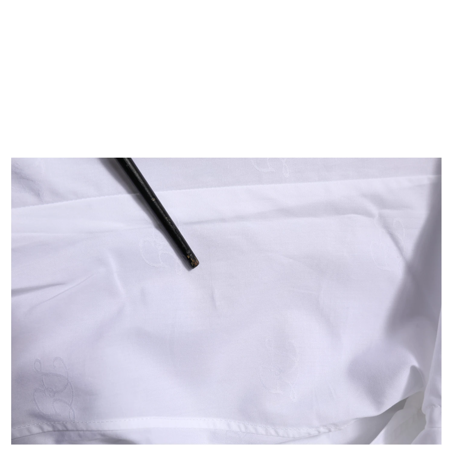 White Cotton GOLD Long Sleeves Formal Shirt