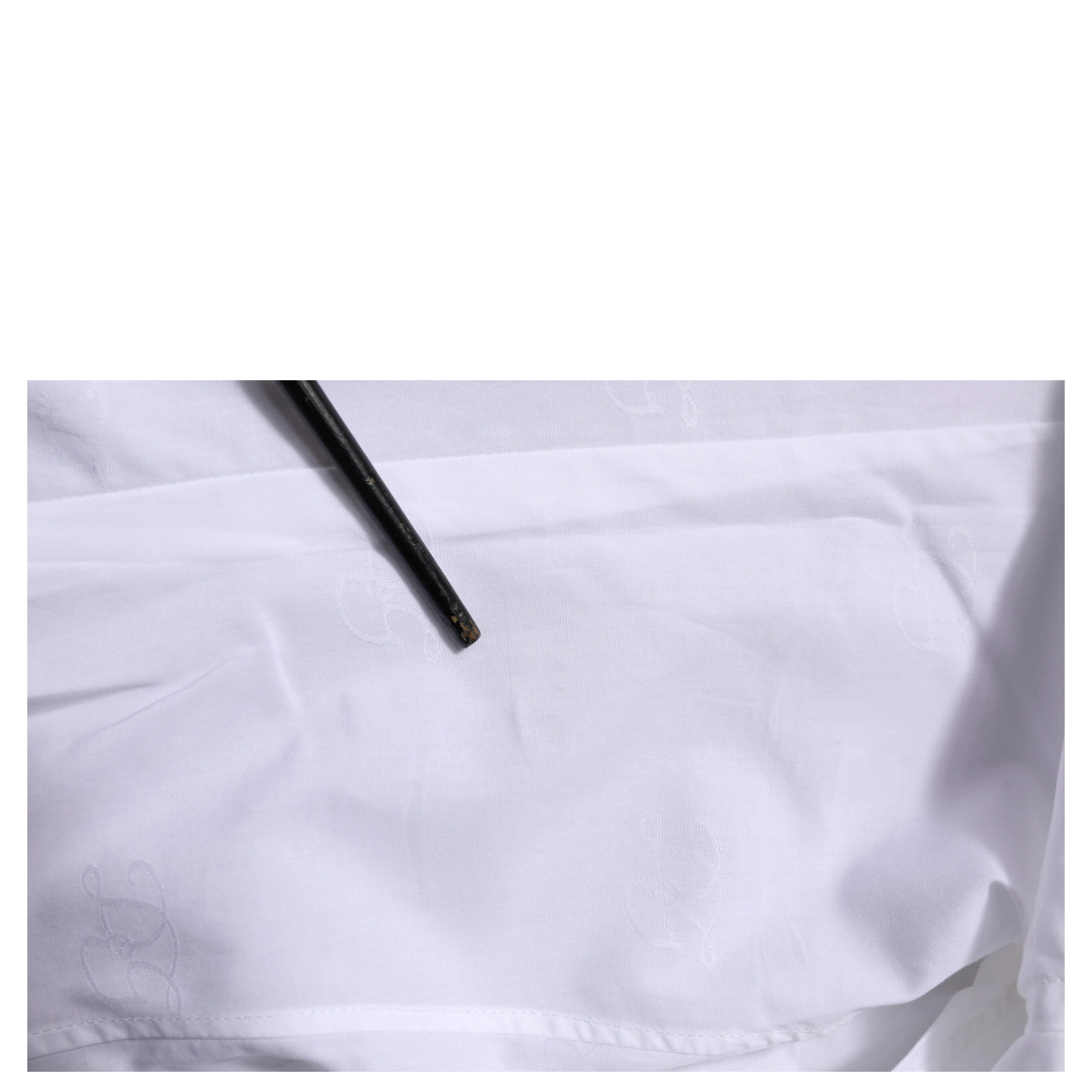 White Cotton GOLD Long Sleeves Formal Shirt