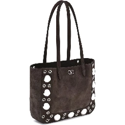 حقيبة كتف بوس توروس من جلد العجل البني