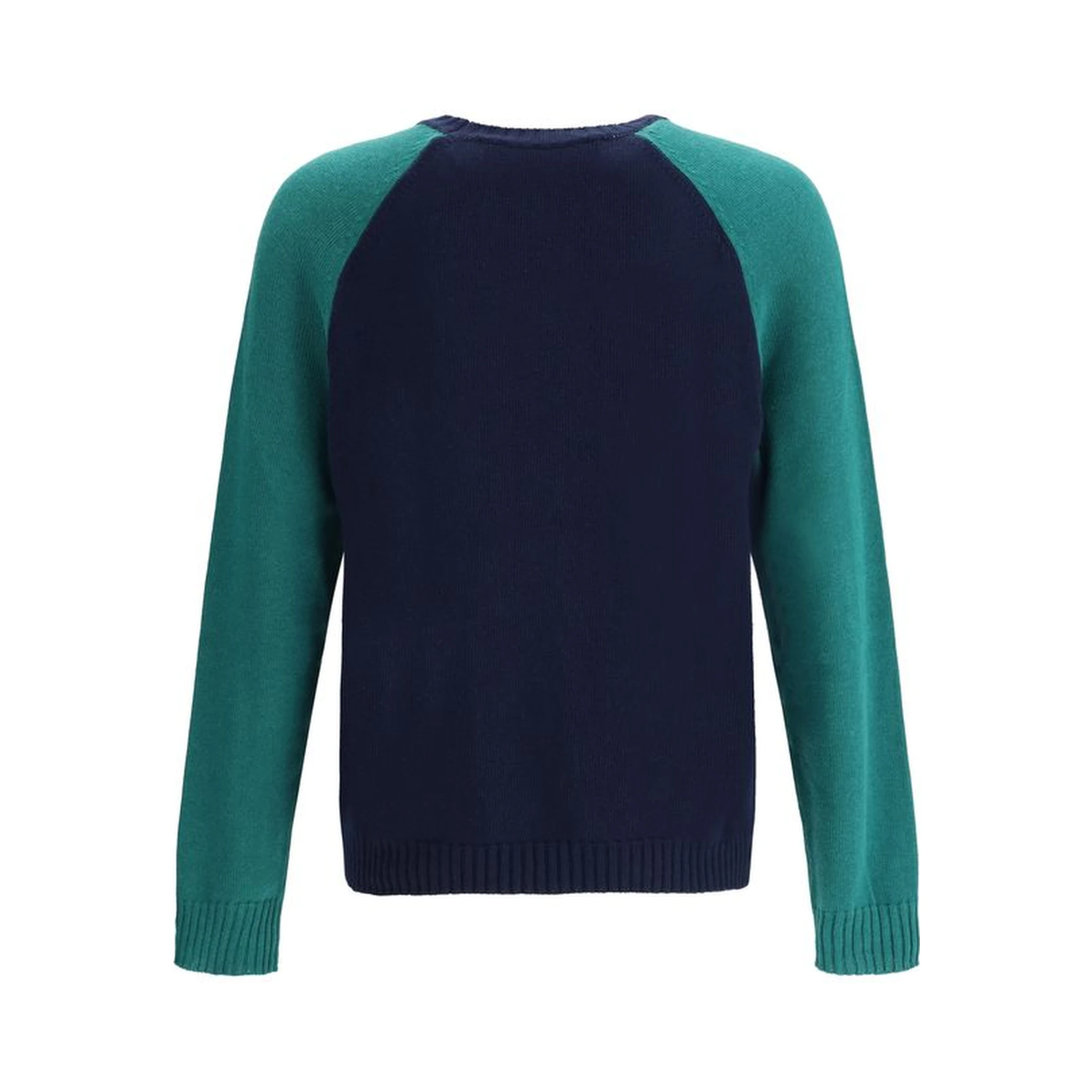 سويت شيرت من الصوف الأزرق