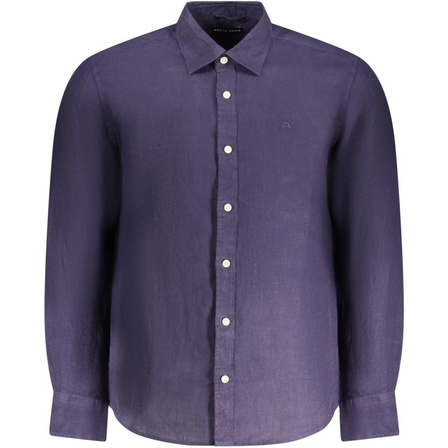 Blue Linen Men Shirt