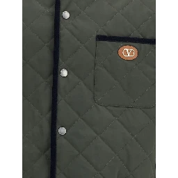 Green Polyamide Coat