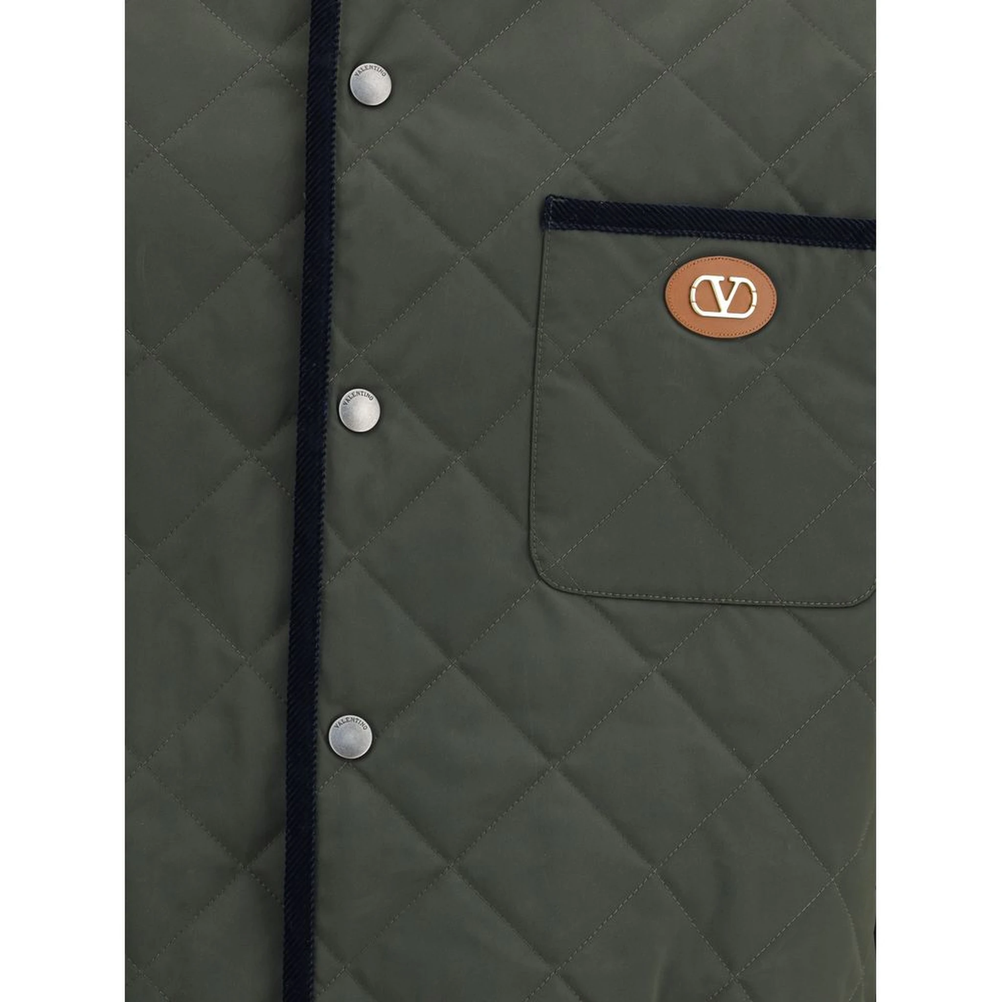 Green Polyamide Coat