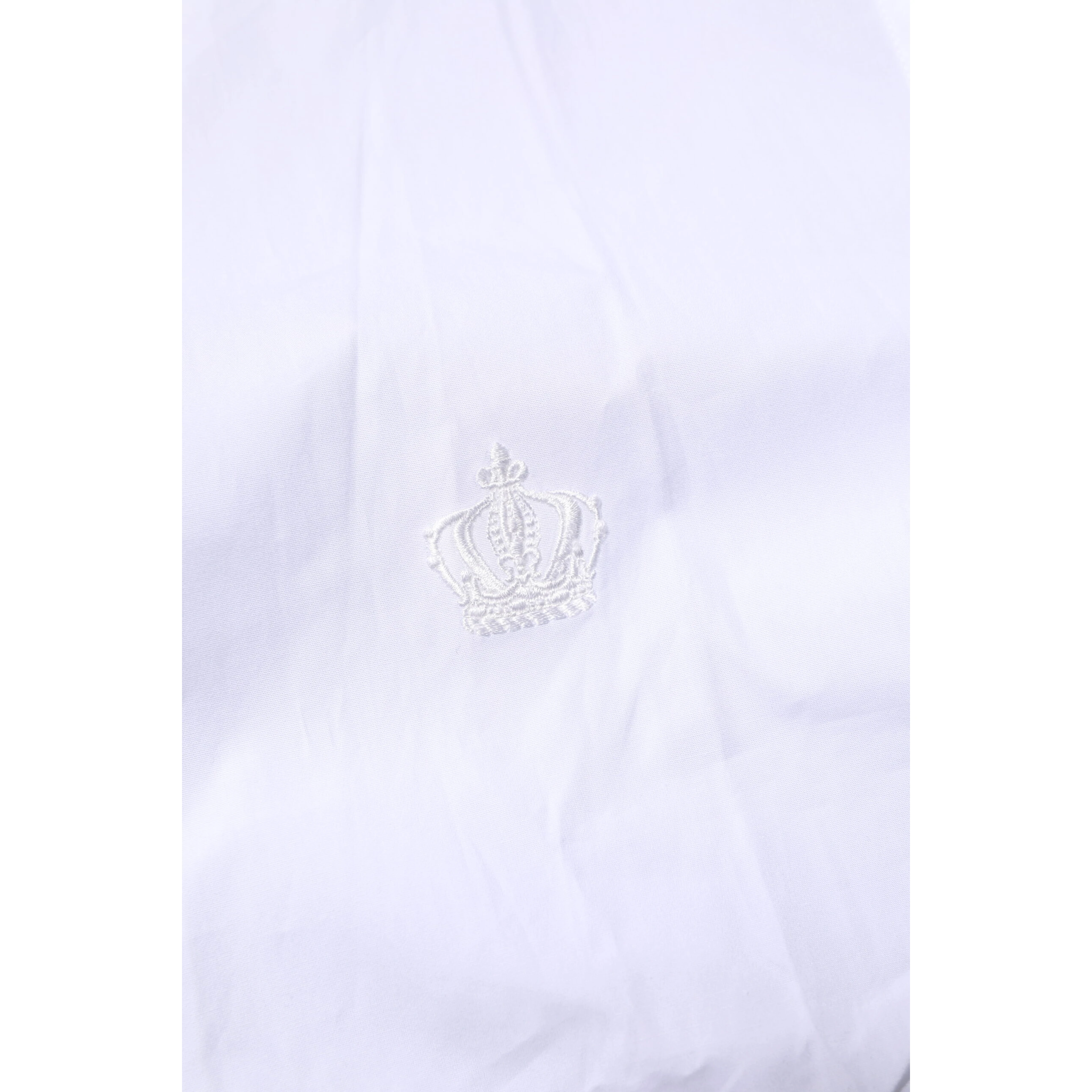 White Cotton GOLD Long Sleeves Formal Shirt