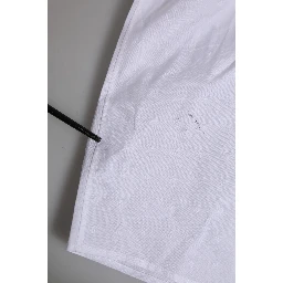 White Cotton GOLD Long Sleeves Formal Shirt