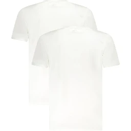White Cotton Men Underwear Shirt