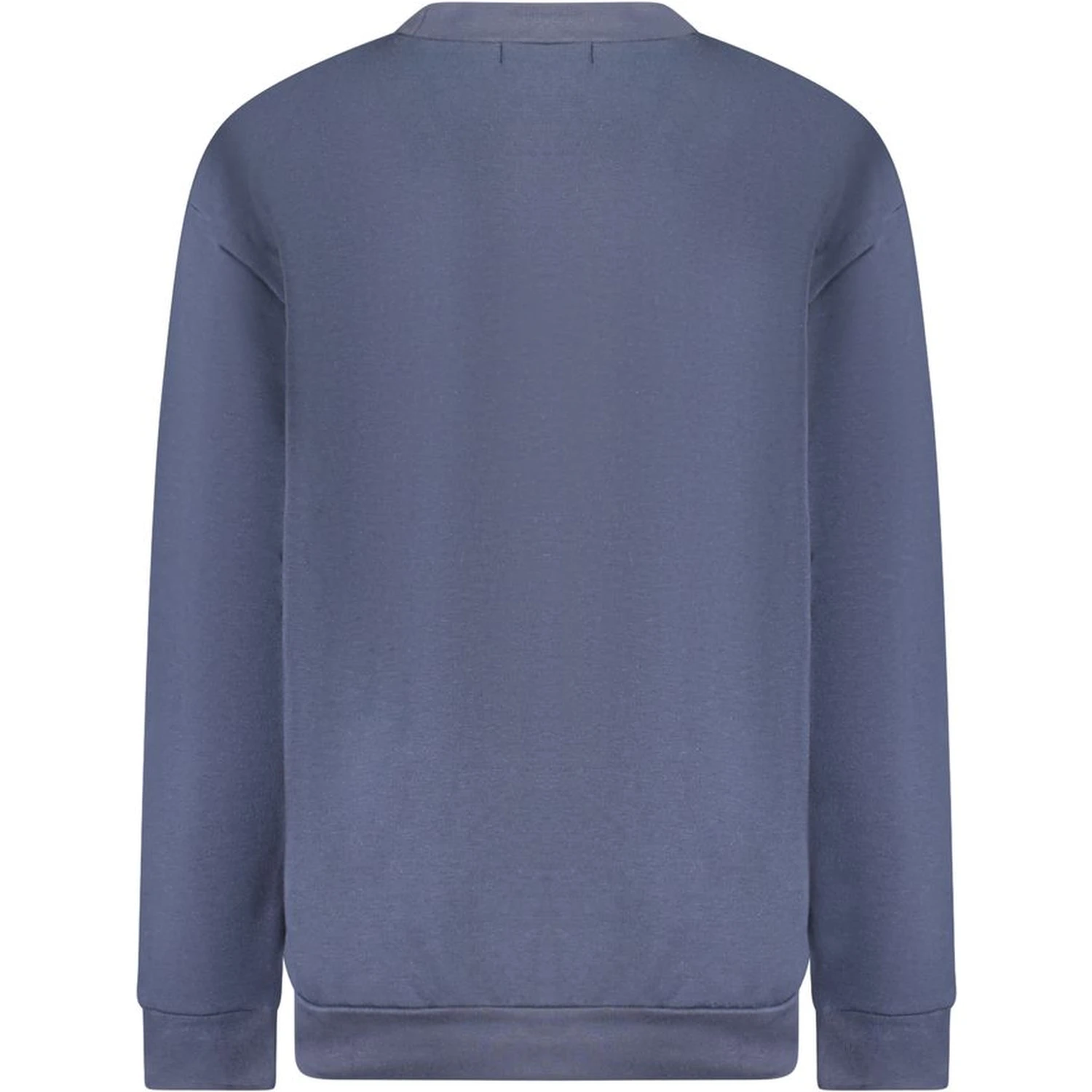Blue Cotton Women Sweater