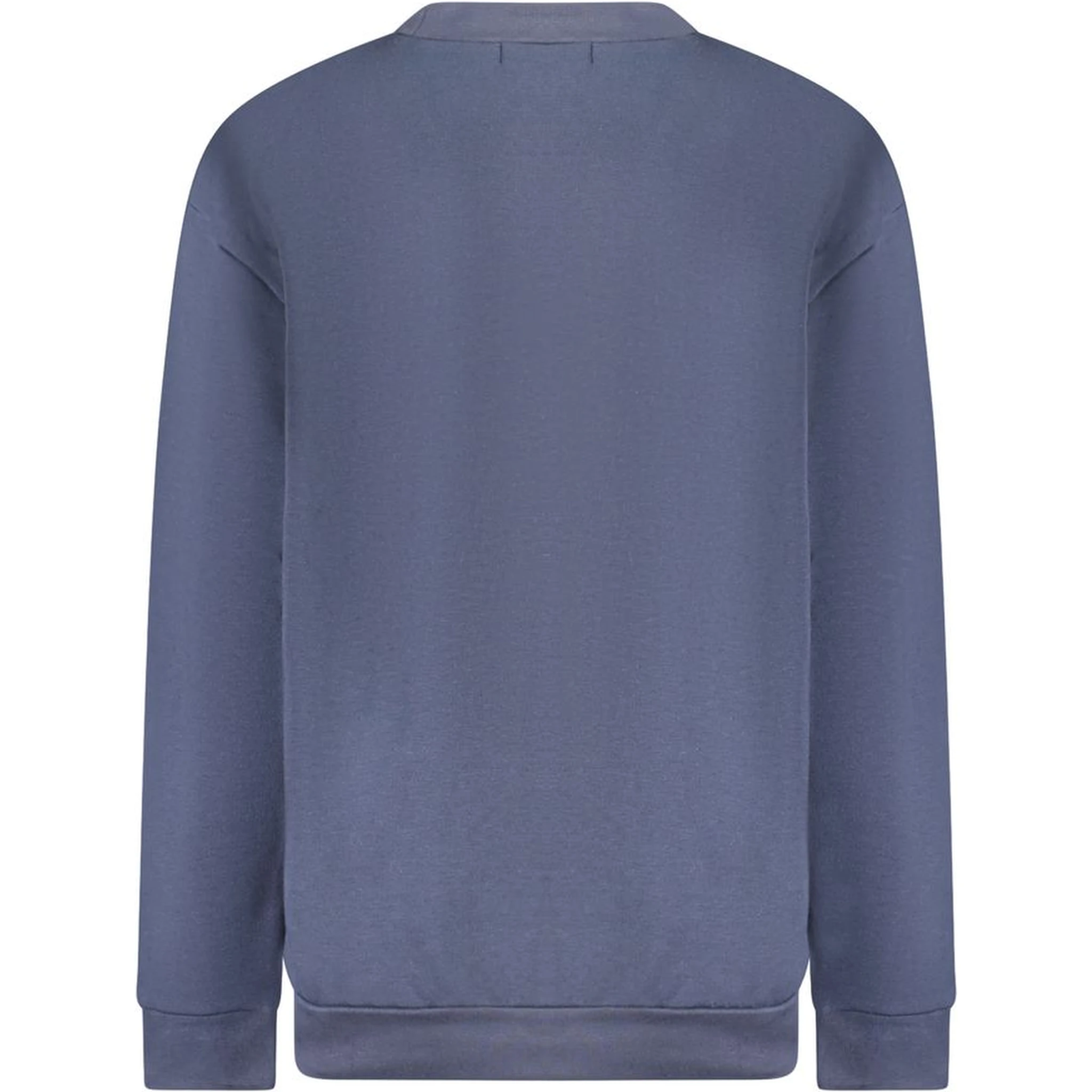 Blue Cotton Women Sweater