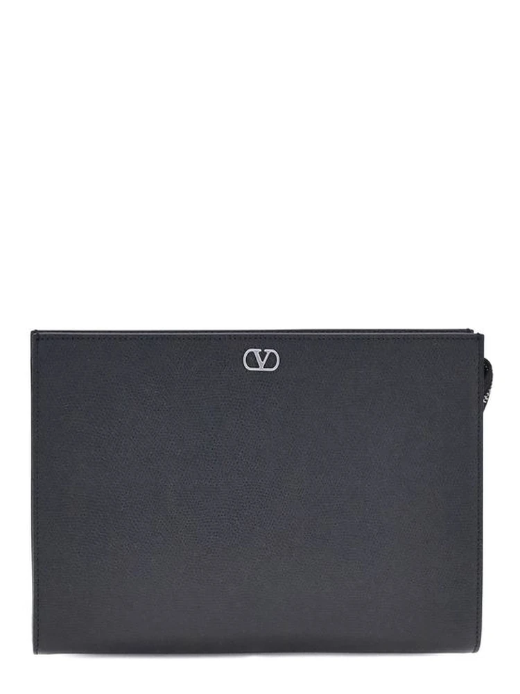 Black Calf Leather Bos Taurus Wallet