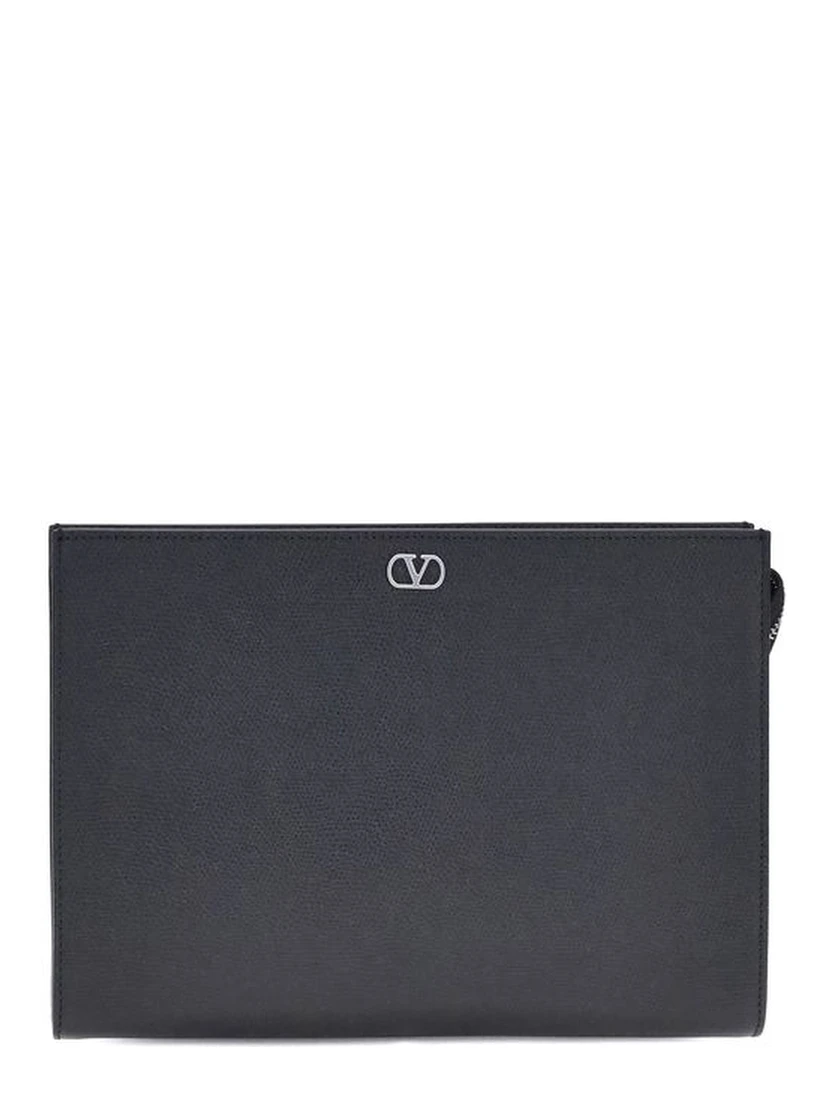 Black Calf Leather Bos Taurus Wallet