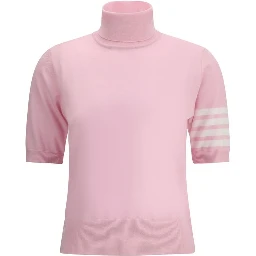 Multicolor Polyamide Turtleneck