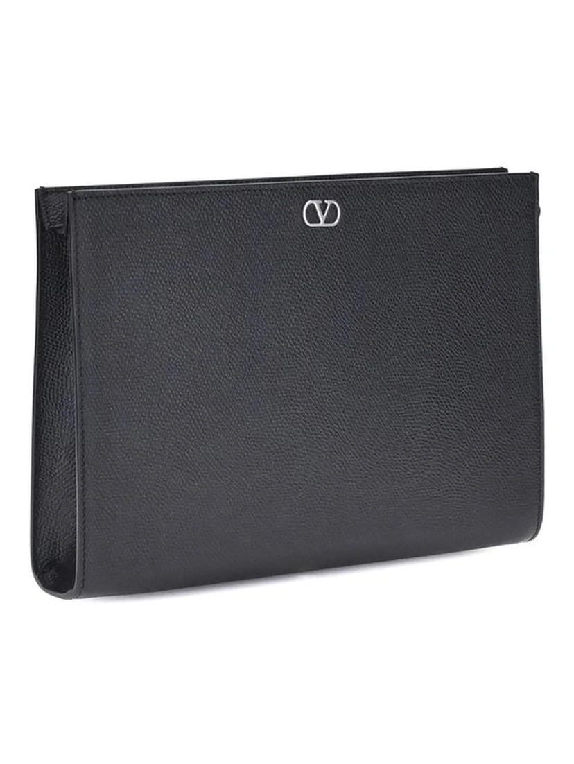 Black Calf Leather Bos Taurus Wallet