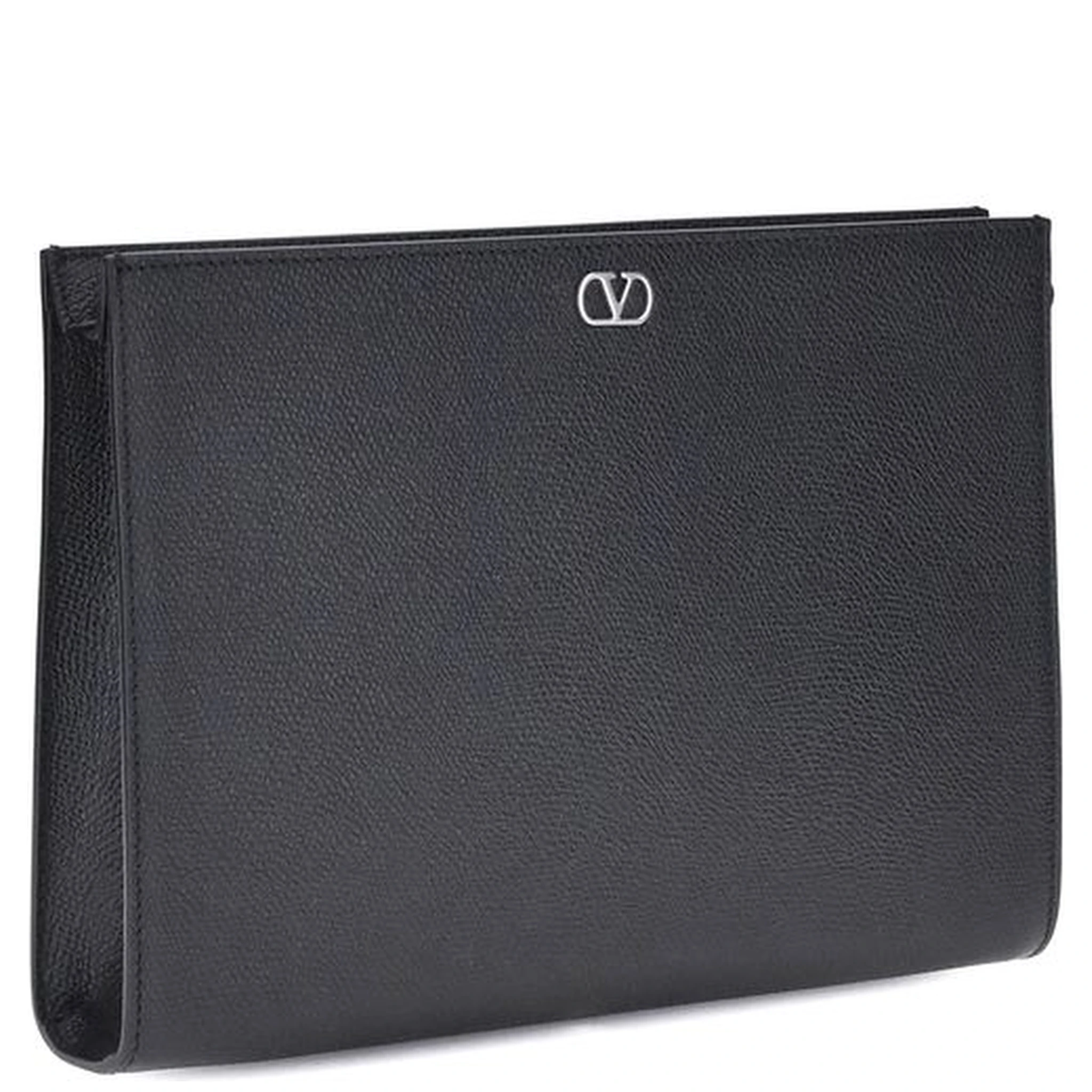 Black Calf Leather Bos Taurus Wallet