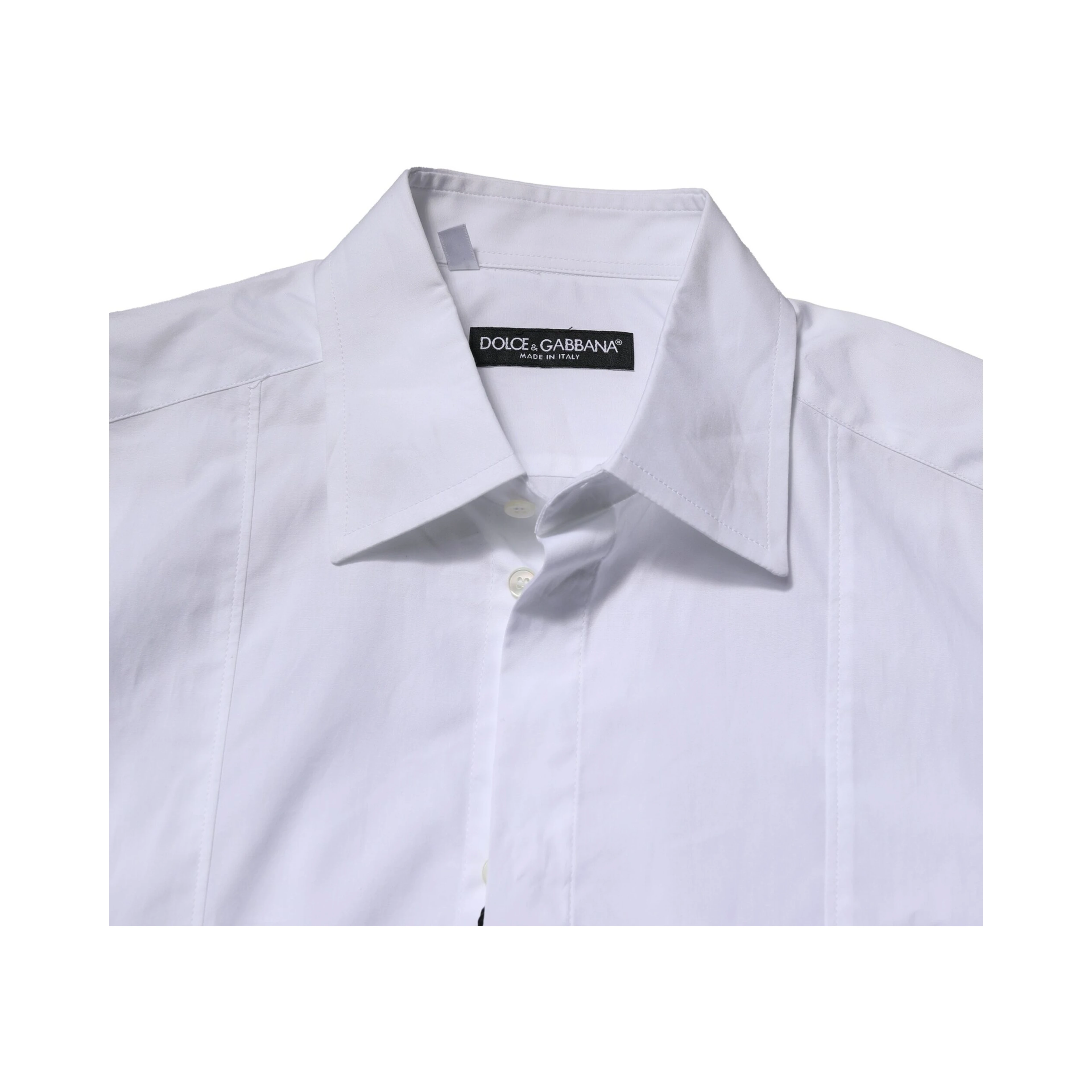 White Cotton Short Sleeves Men Formal Shirt