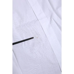 White Cotton GOLD Long Sleeves Formal Shirt
