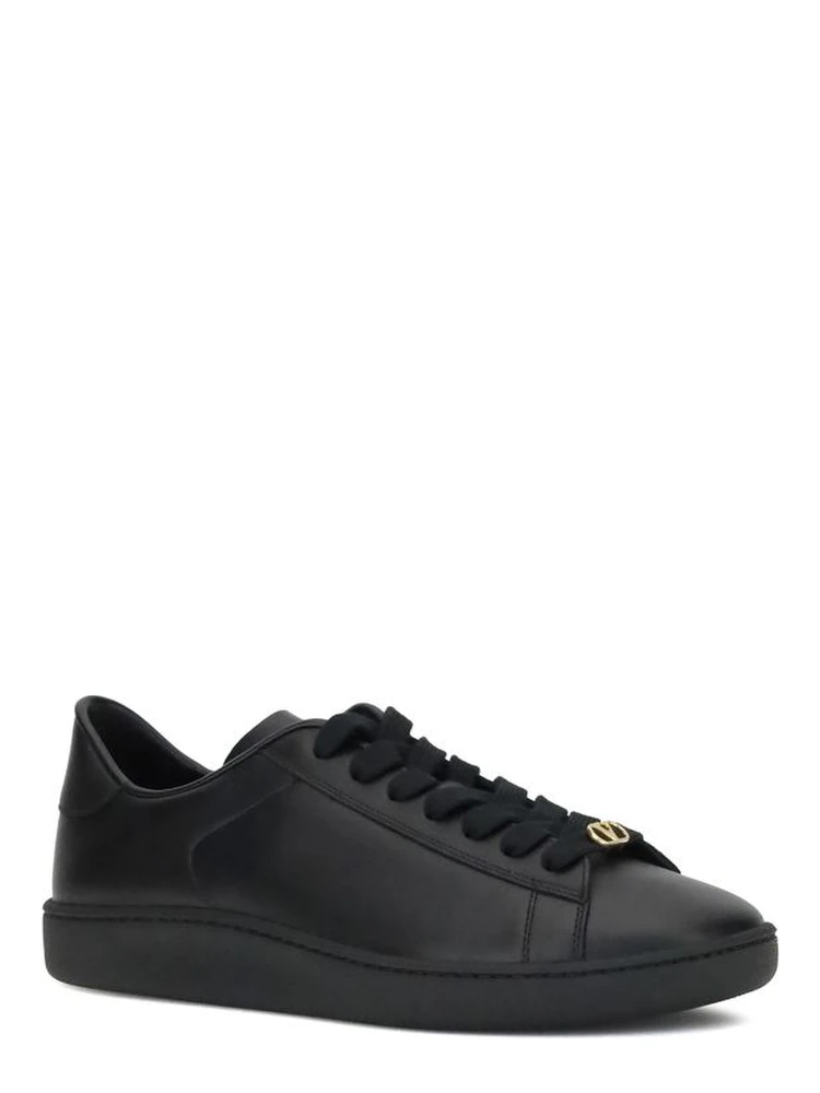Black Calf Leather Bos Taurus Low Top Sneakers alternative