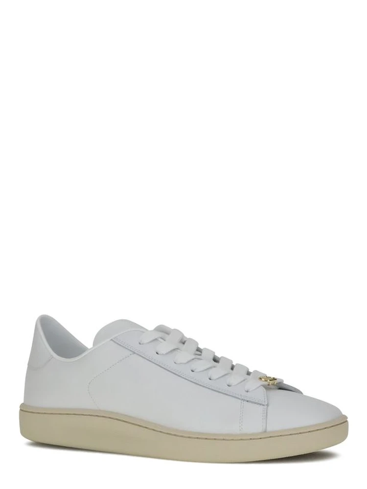 White Calf Leather Bos Taurus Low Top Sneakers alternative