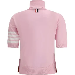 Multicolor Polyamide Turtleneck