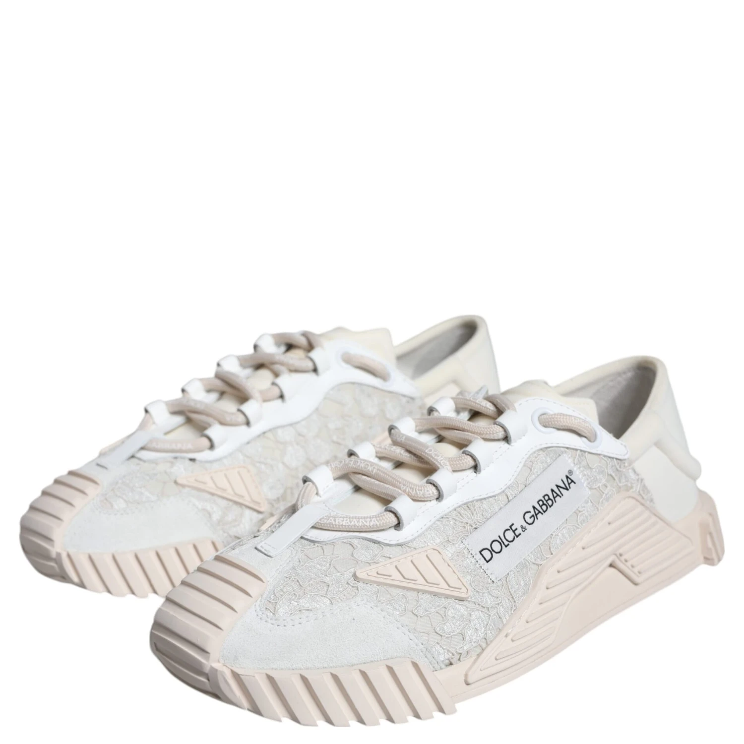 White Lace NS1 Low Top Sneaker Sports Shoes