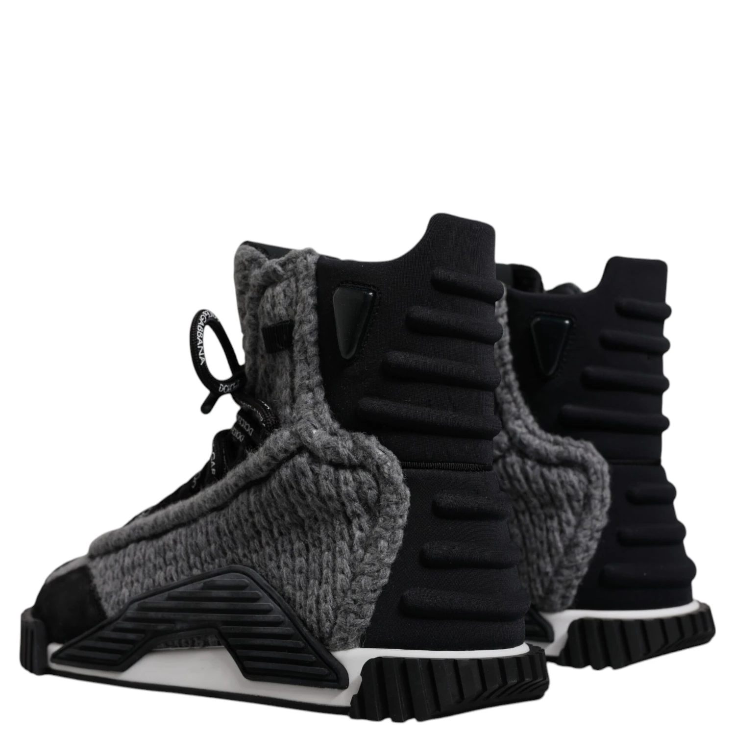 Gray Black NS1 High Top Boots Sneakers Shoes