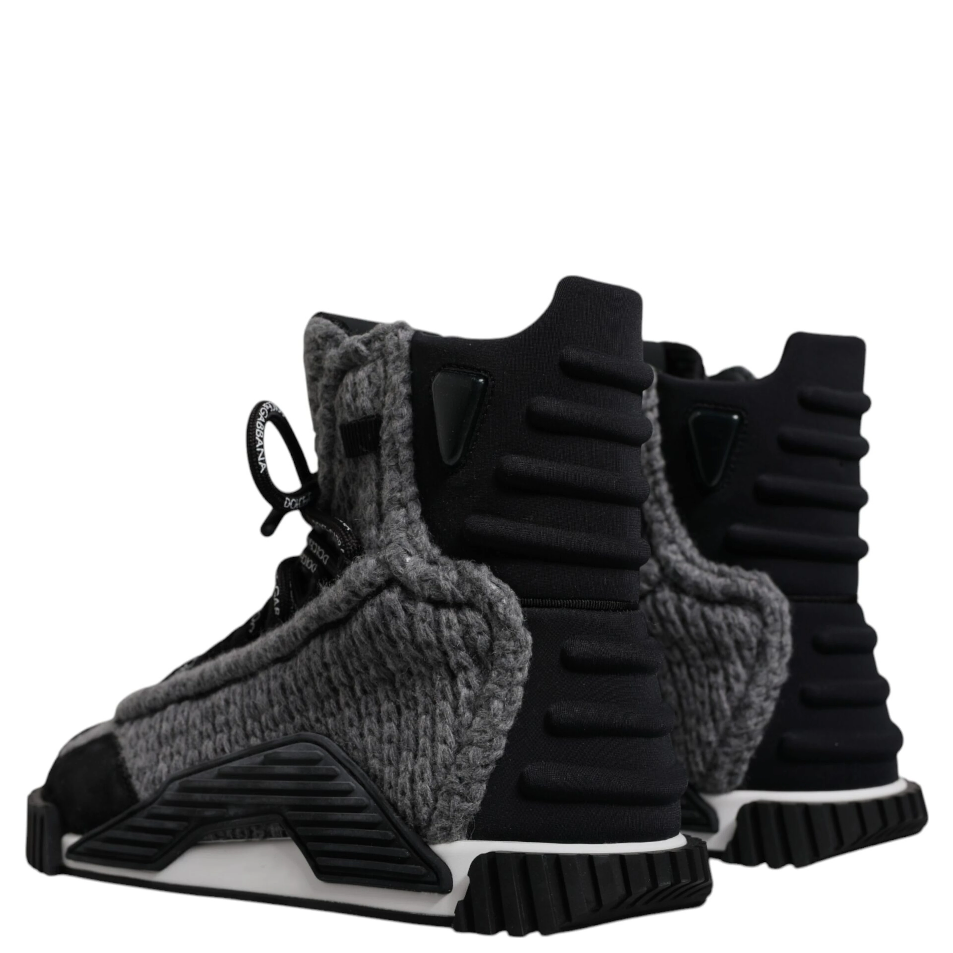 Gray Black NS1 High Top Boots Sneakers Shoes