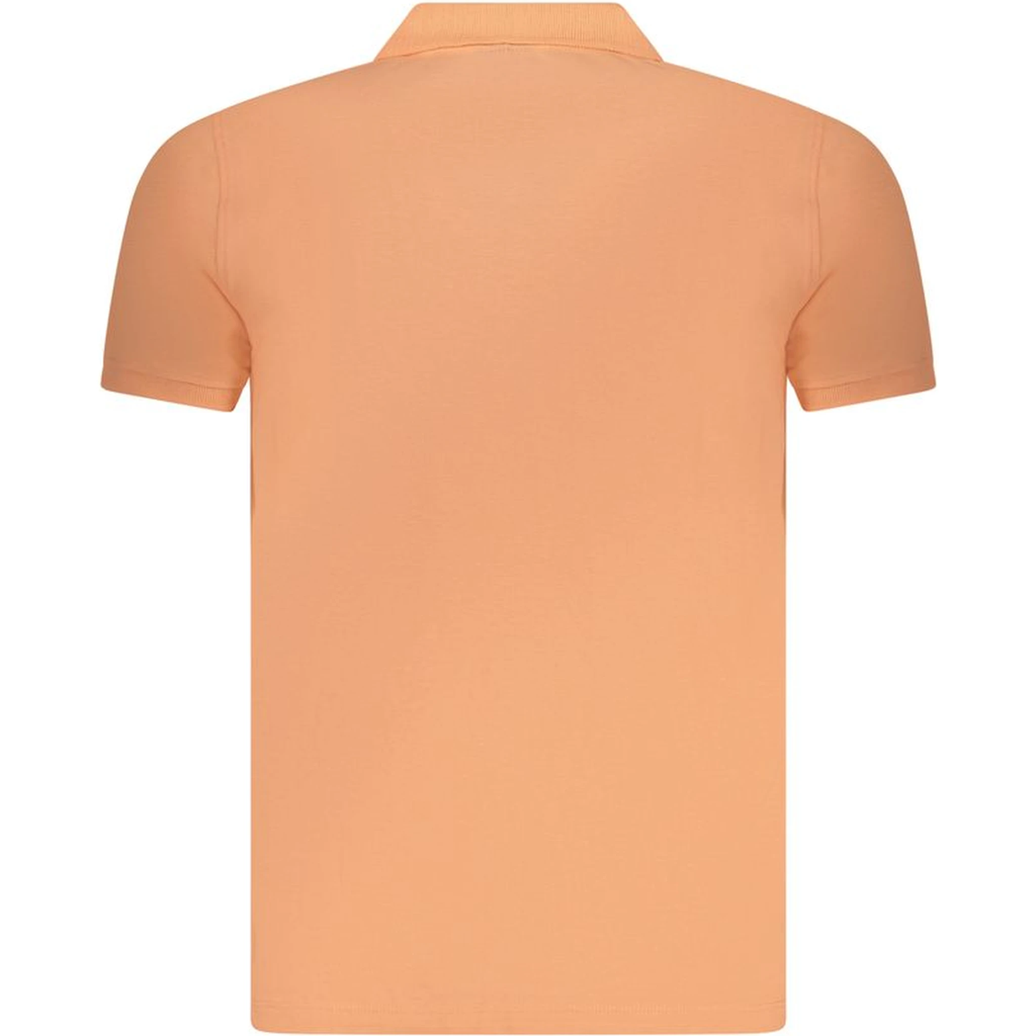 Pink Cotton Men Polo Shirt