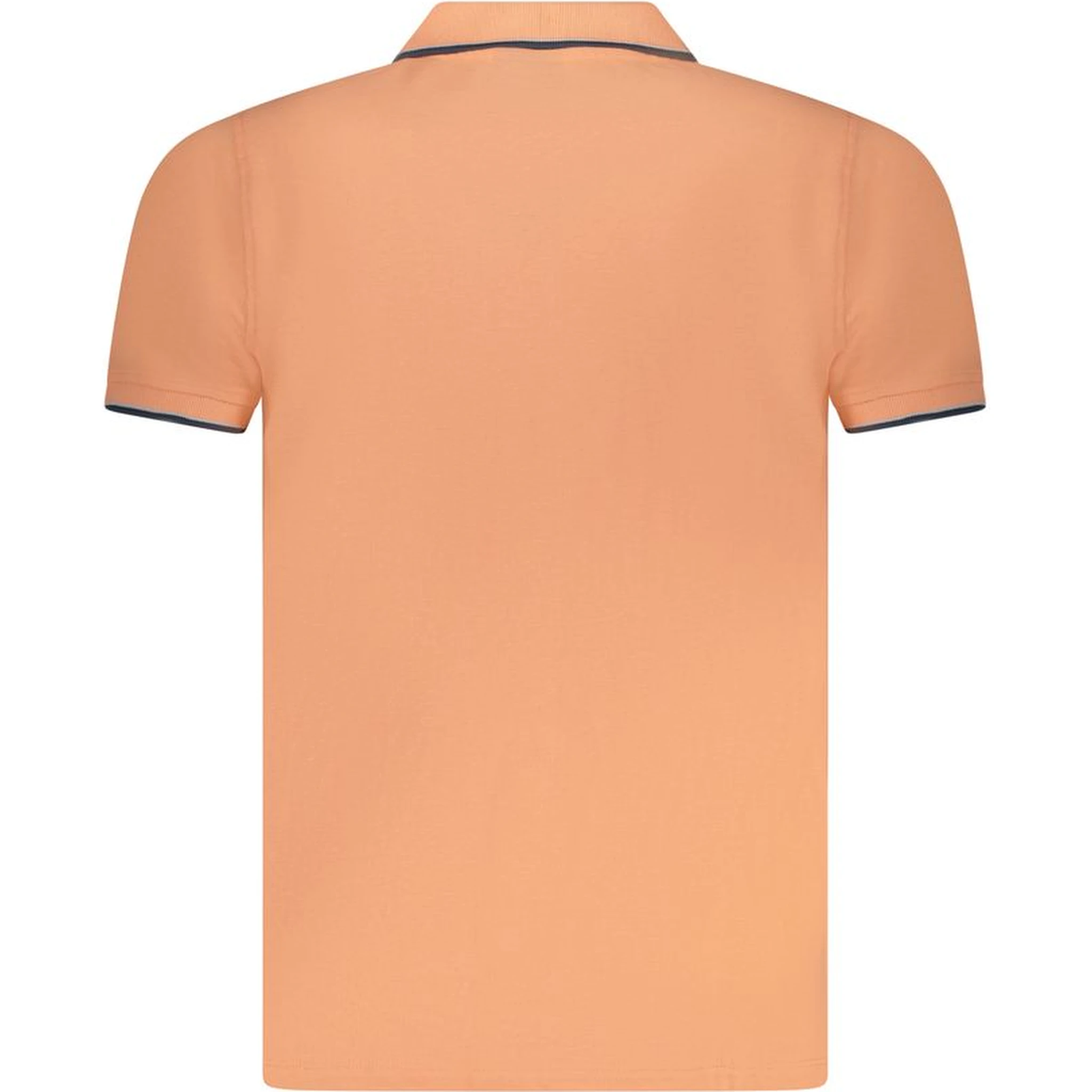 Pink Cotton Men Polo Shirt