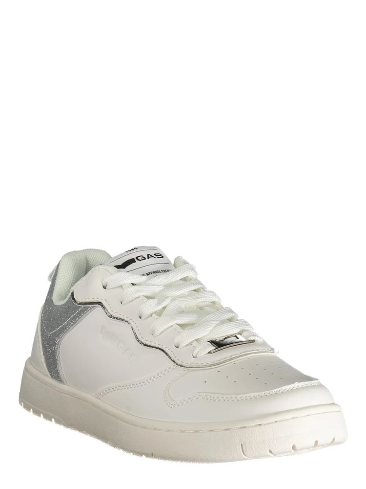White Polyester Women Sneaker alternative