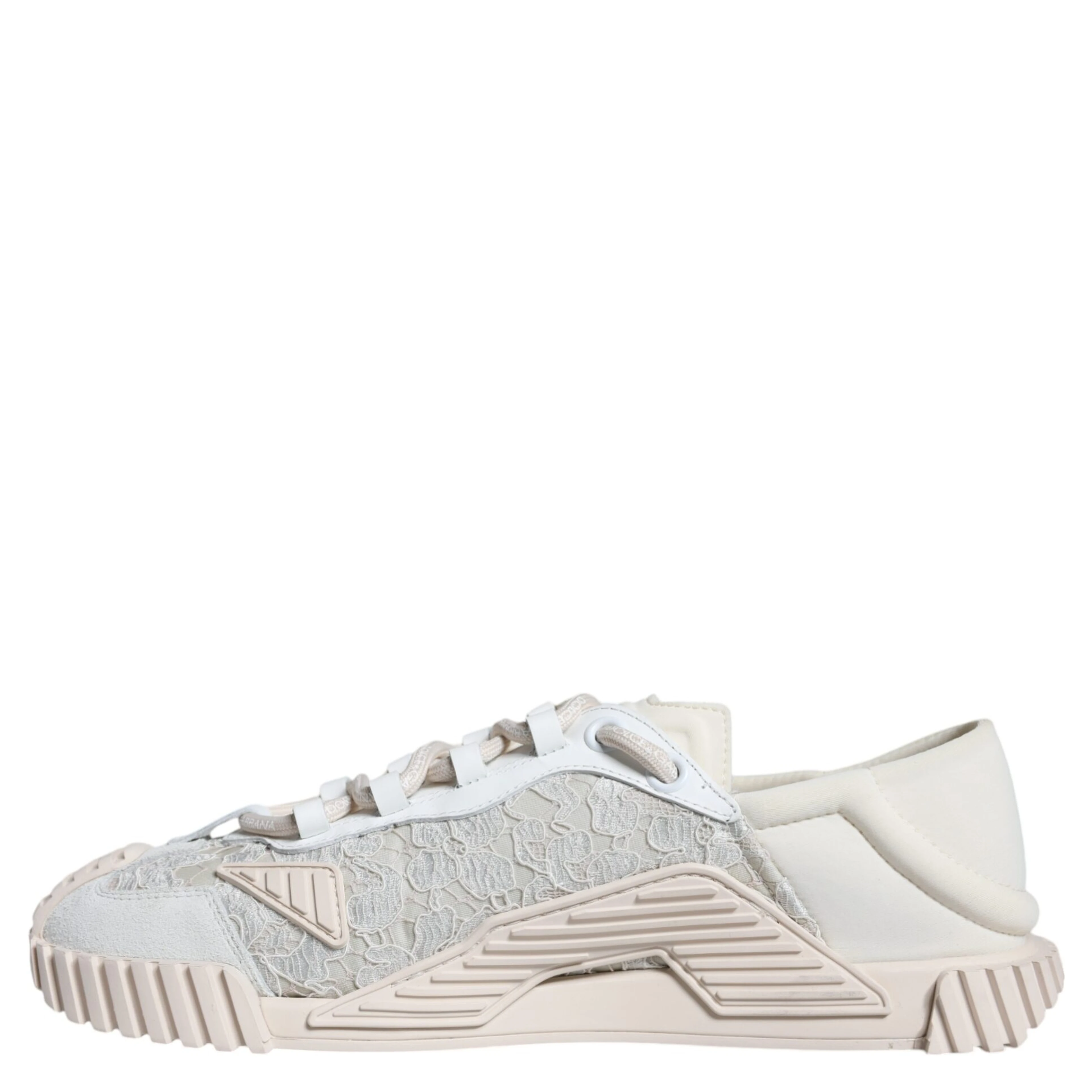 White Lace NS1 Low Top Sneaker Sports Shoes