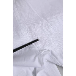 White Cotton Short Sleeves Men Formal Shirt