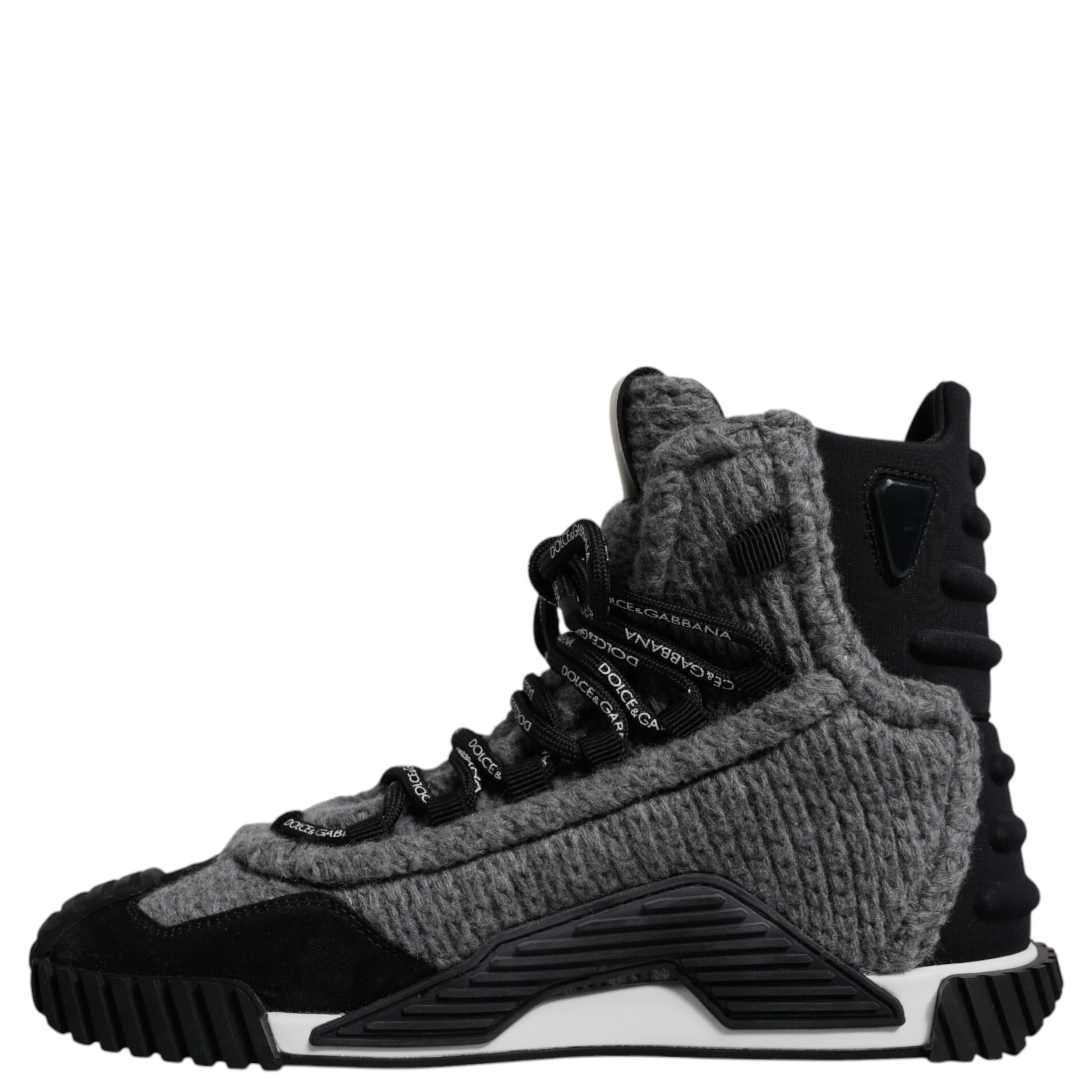 Gray Black NS1 High Top Boots Sneakers Shoes