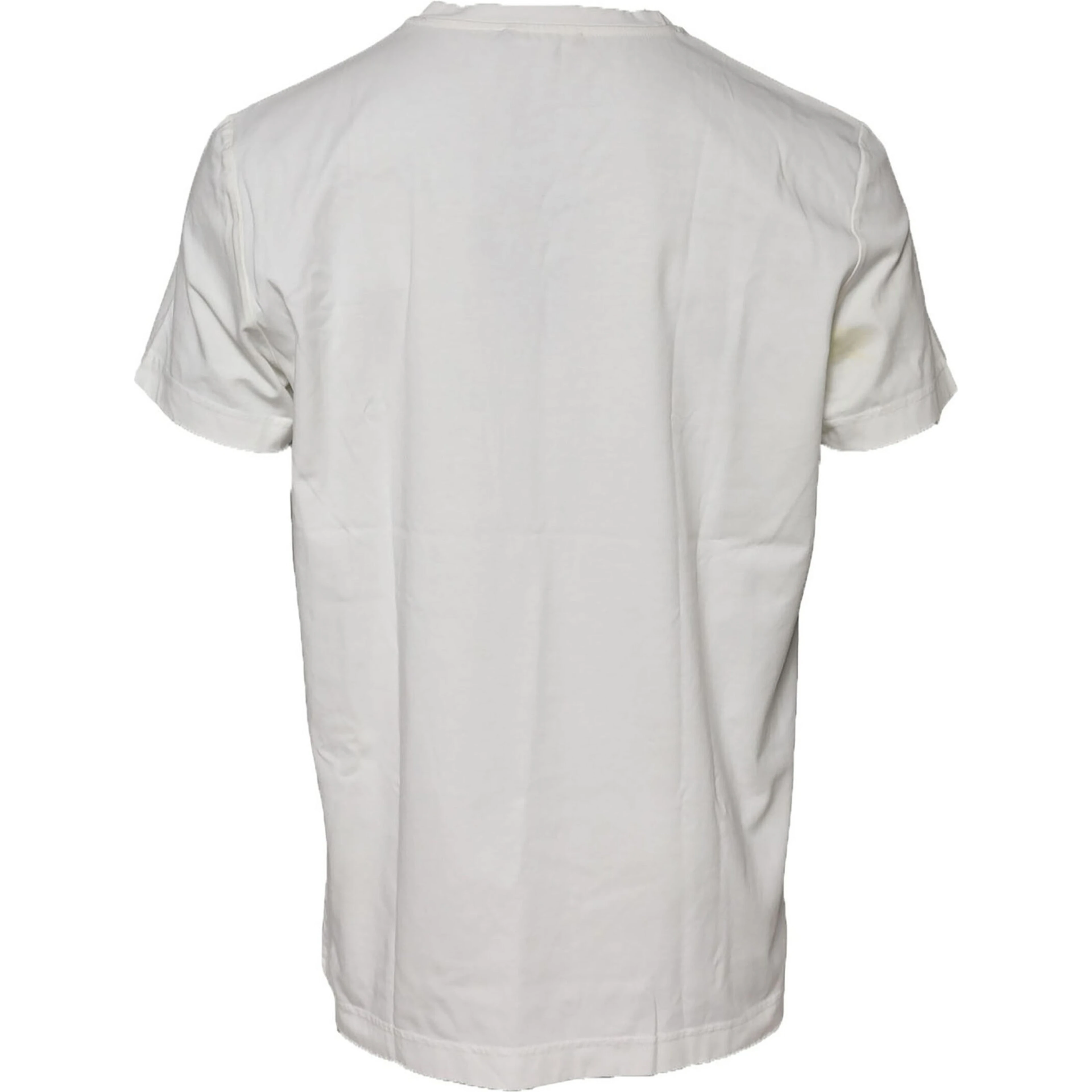 White Bandana Crew Neck Short Sleeves T-shirt