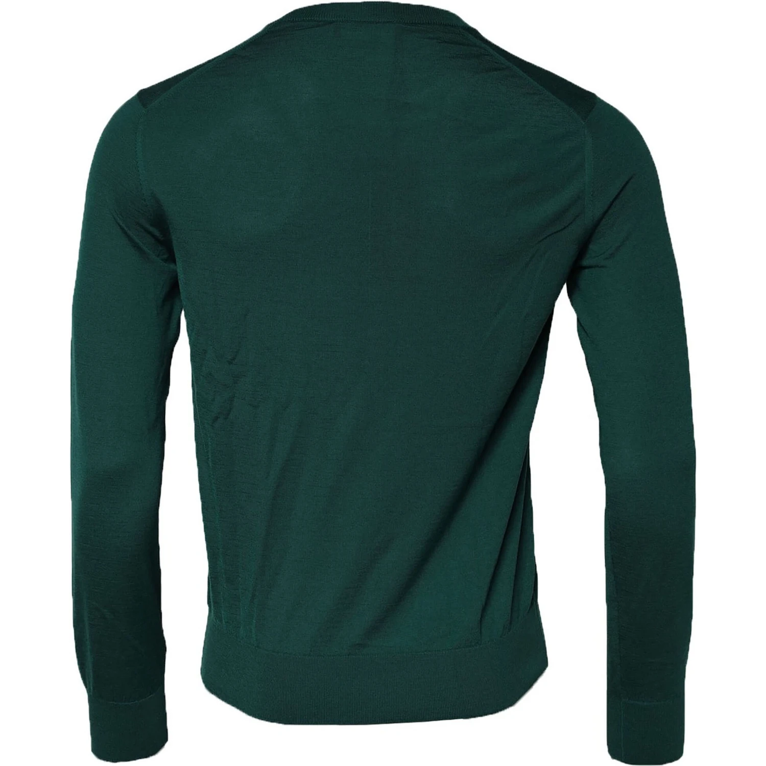 Green Cashmere Crew Neck Sweatshirt Sweater