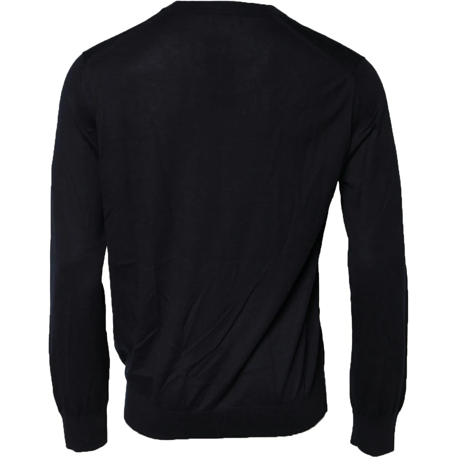 Black Long Sleeve CrewNeck Pullover Sweater